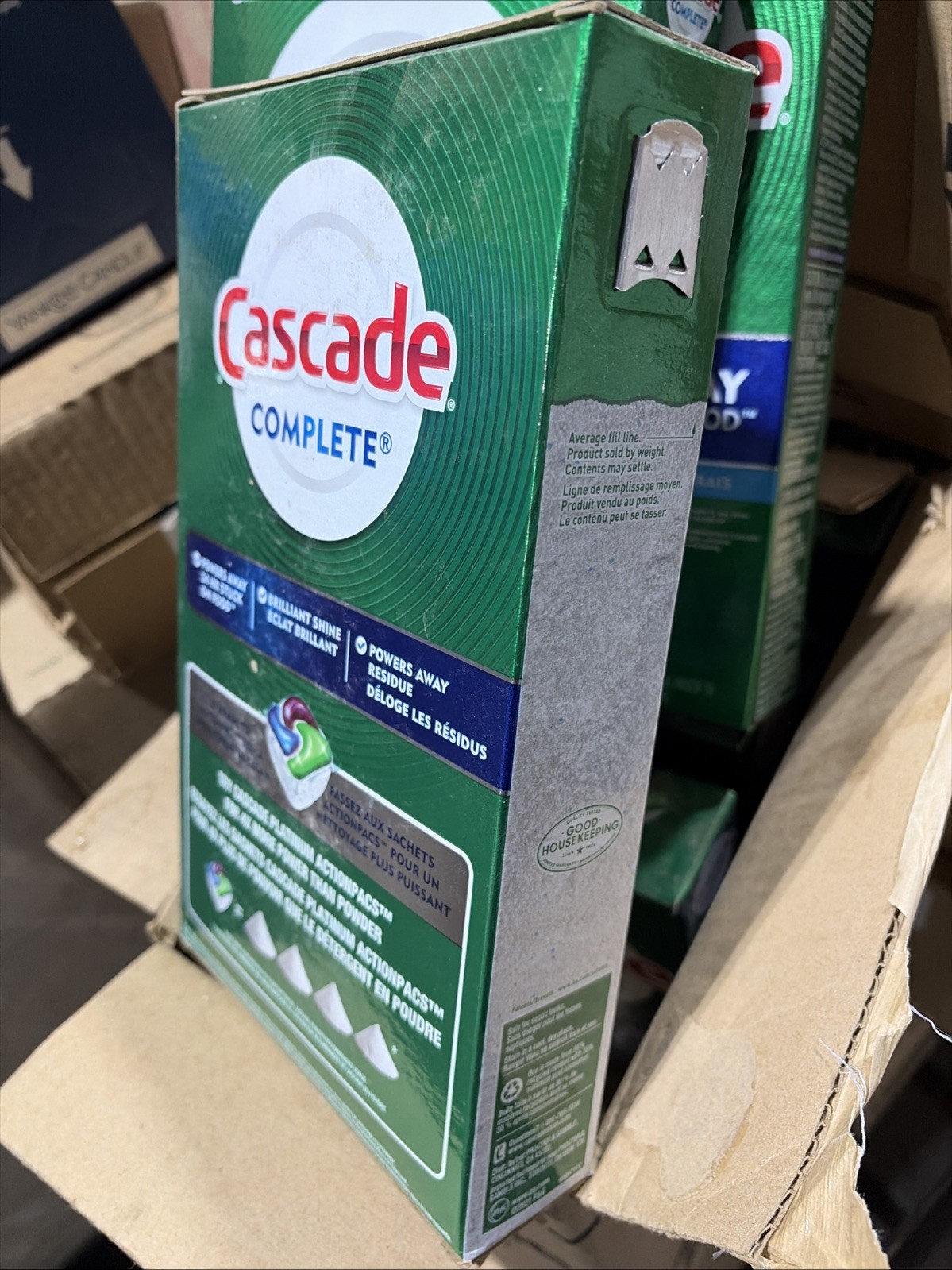 Cascade Complete ~ Fresh Scent Powder ~ Dishwasher Detergent ~ 60 oz.