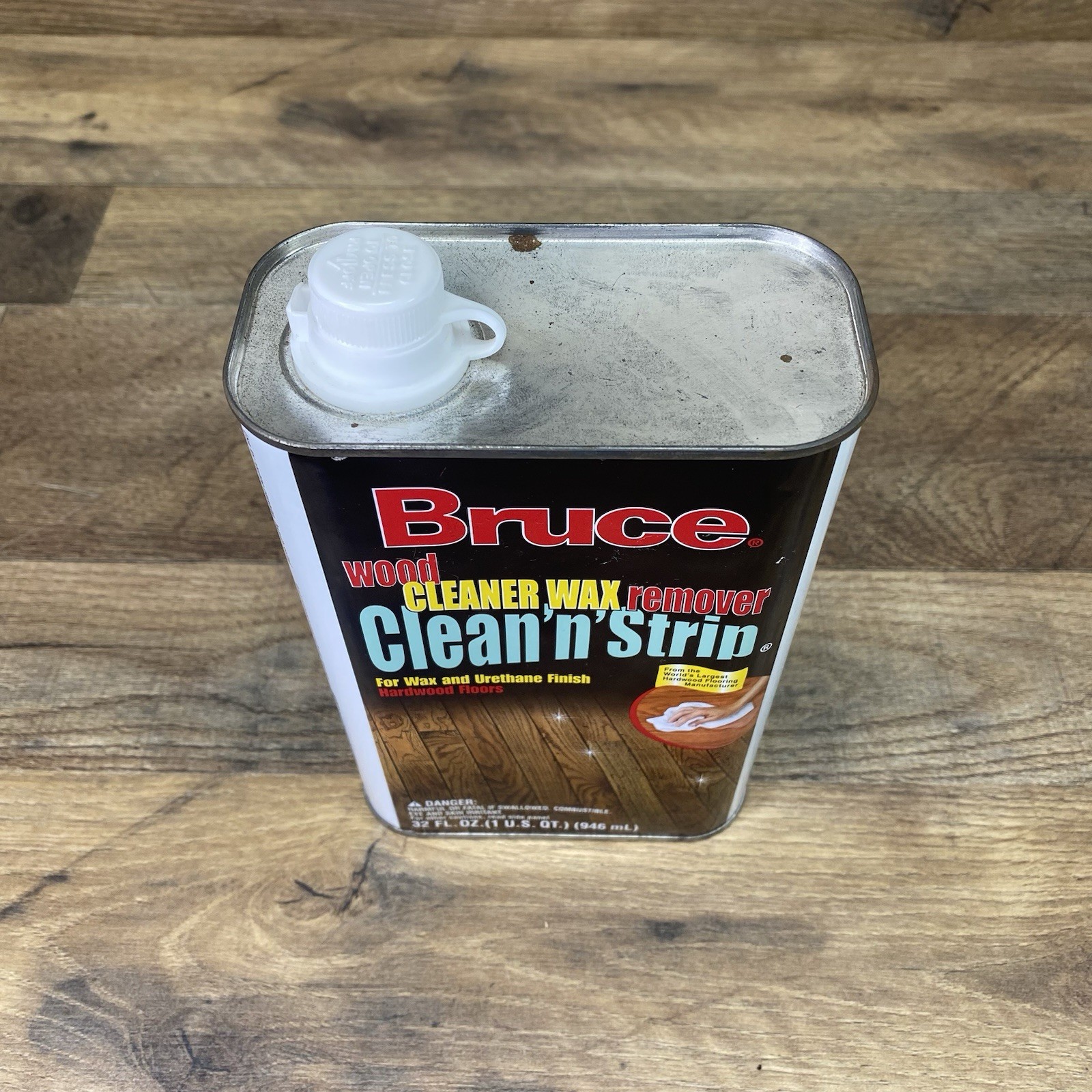 Bruce Wood Cleaner/Wax Remover, Clean ‘n’ Strip For Hardwood Floors – One Can