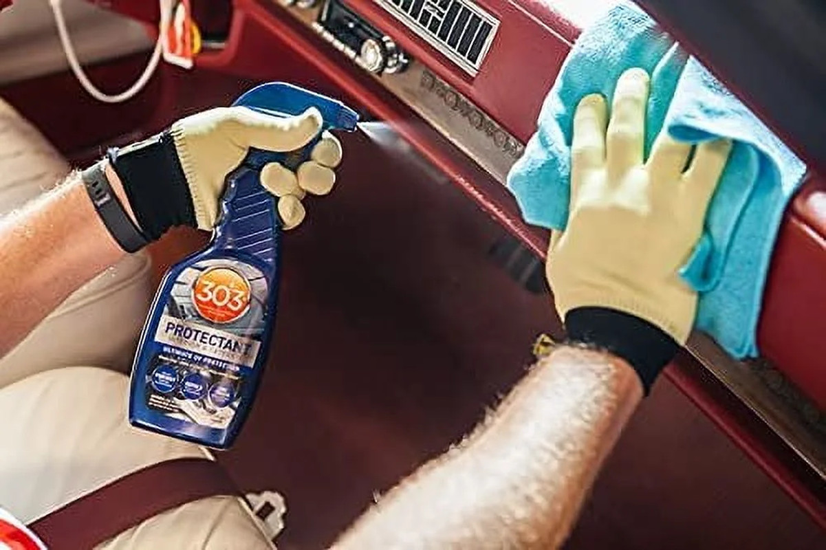 Automotive Protectant Spray 16 oz Interior Exterior UV Shine Detail Care