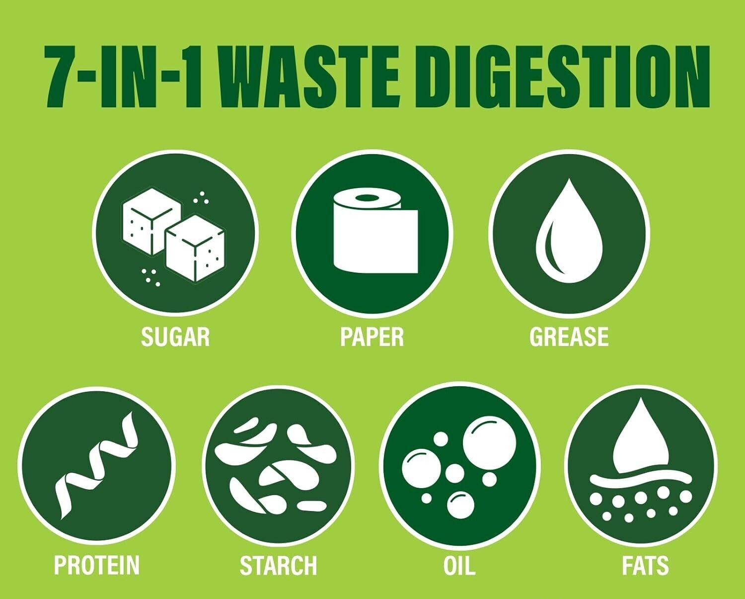 Septic Tank Treatment Packets | 6 Month Septic Tank Supply