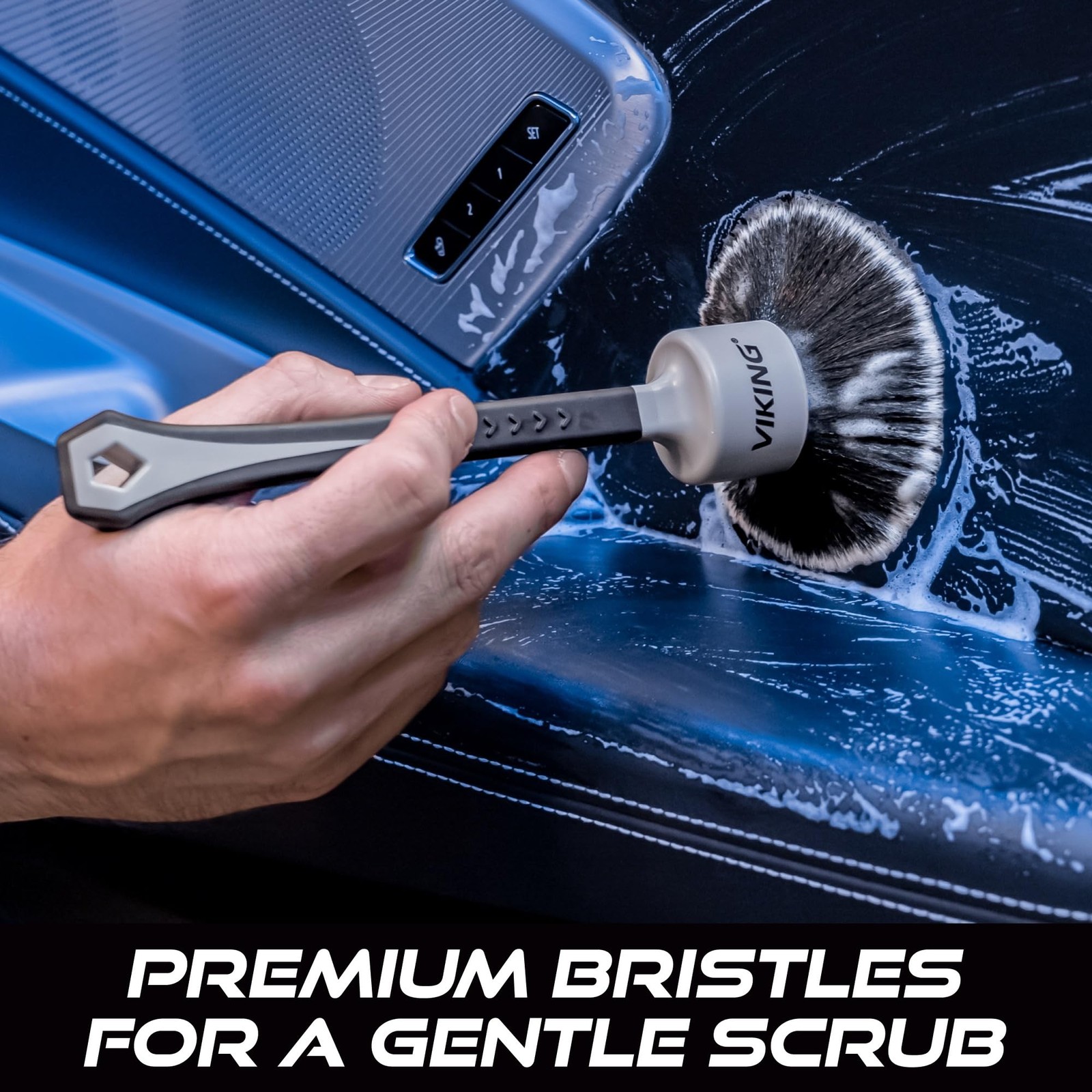 Car Detailing Brush Set for Car Cleaning Kit, Super-Soft Bristles for Interio…