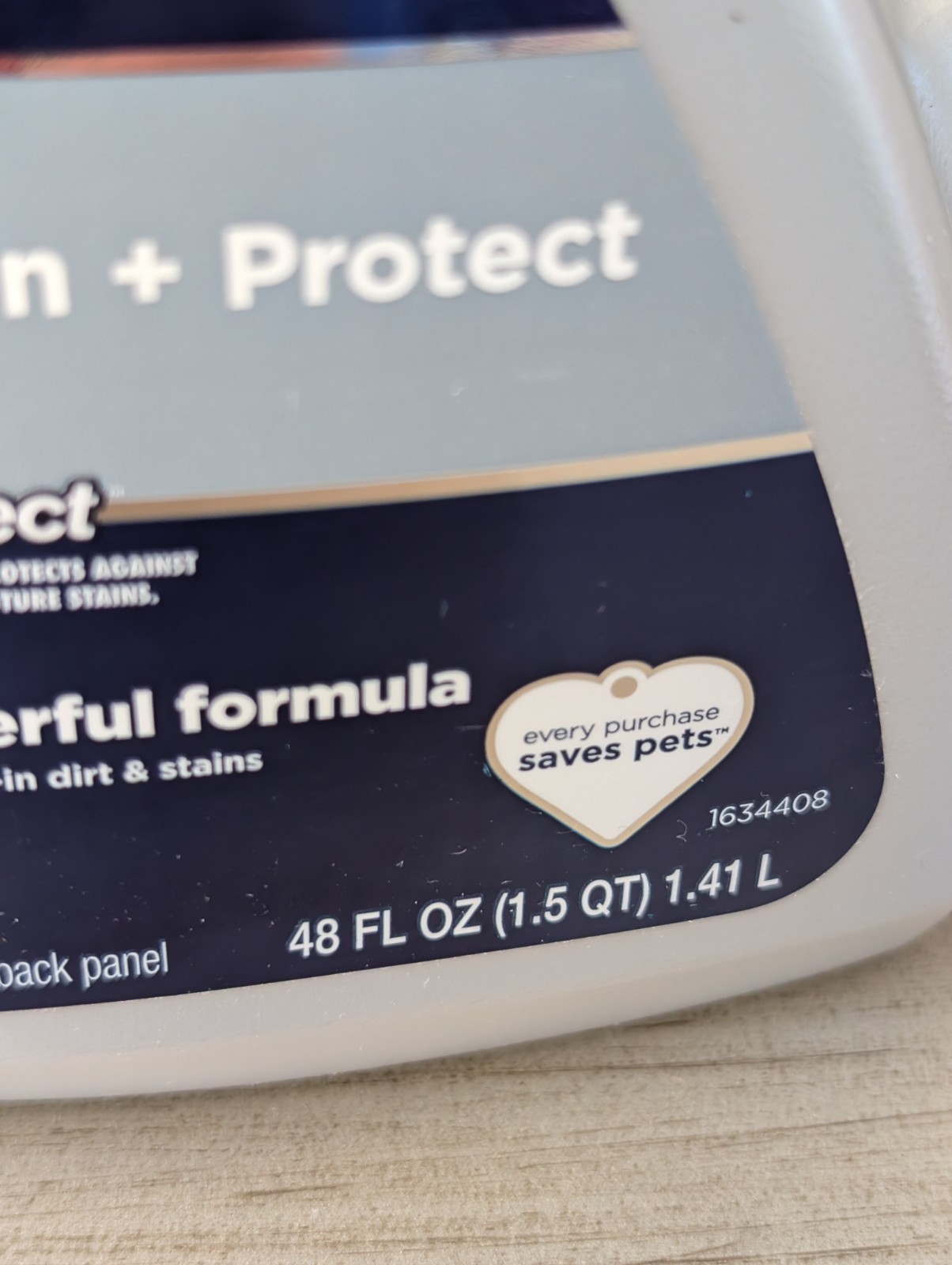 BISSELL Advanced Pro Max Clean + Protect Deep Cleaning Carpet Formula 48 oz