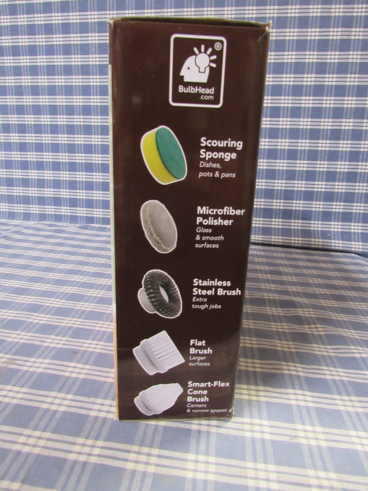 Ruby Horsepower Handheld Rechargeable Spinning Brush (Store Display) FREE SHIP.