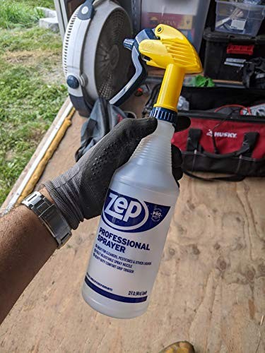Zep Streak-Free Glass Cleaner 1 Gallon (Case of 4) Professional Sprayer Bottle