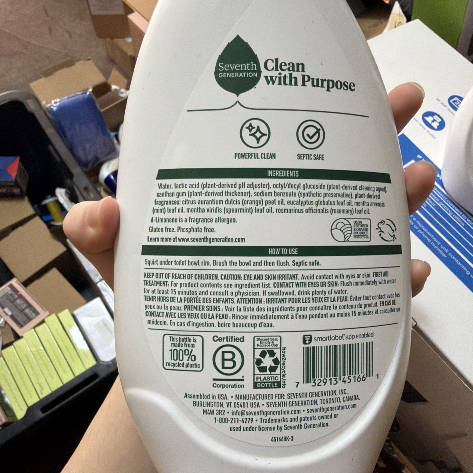 2 Toilet Bowl Cleaner, Fresh Mint, 24 fl oz 23