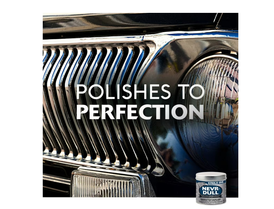 Eagle One Car Polish, Nevr-Dull Wadding Metal Polish, 5 Oz, 2 PACK