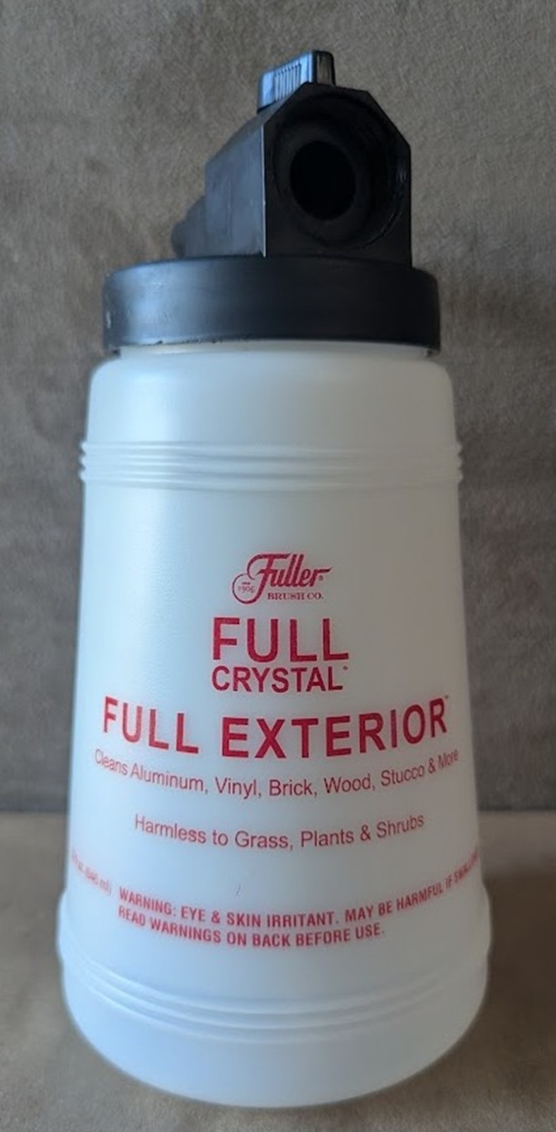 Fuller Brush Co Full Crystal Exterior Spray Bottle w/4 Oz Full Exterior Package