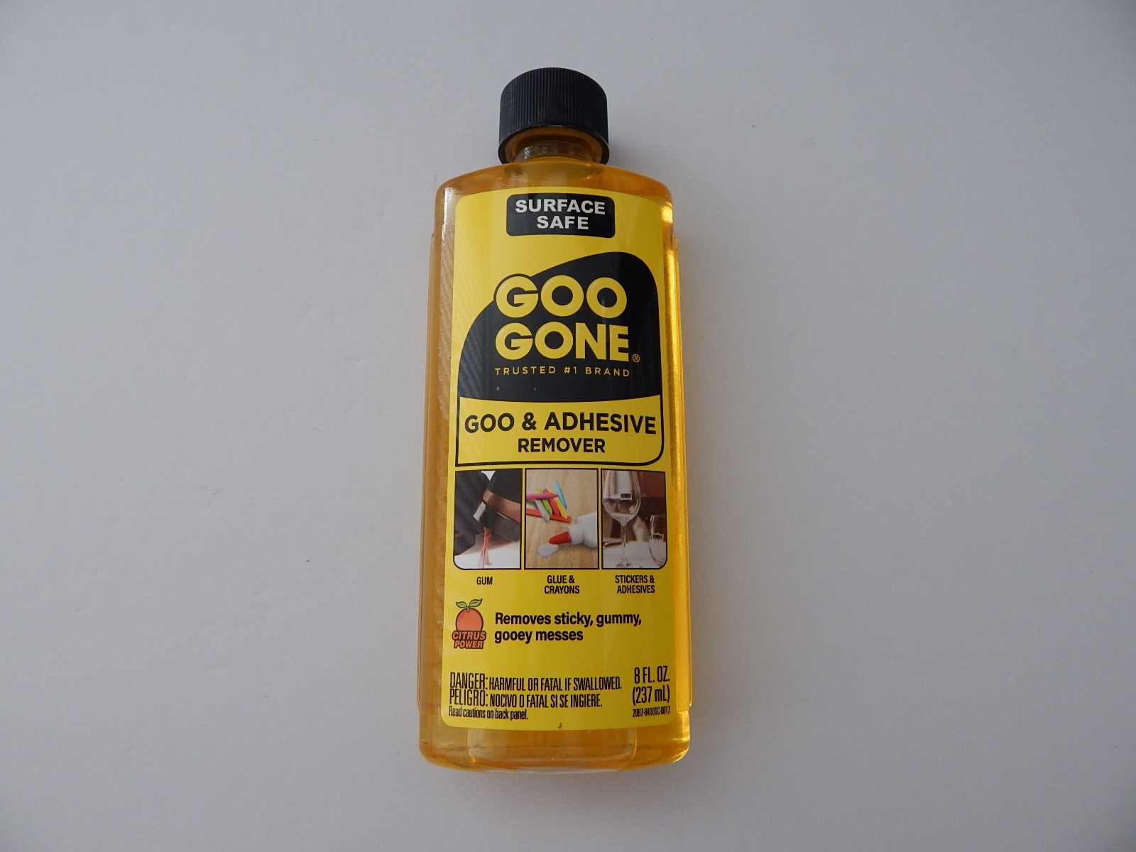 Goo Gone Goo Adhesive & Sticker Remover 8FL. OZ Made In the USA New