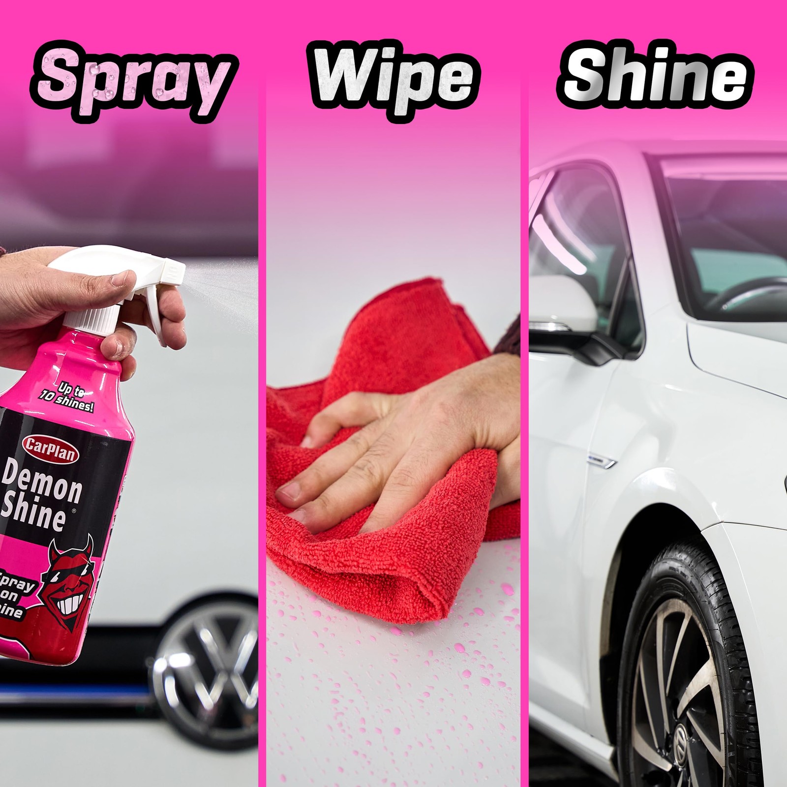 Demon Shine 34 Fl Oz 1l Spray On Shine