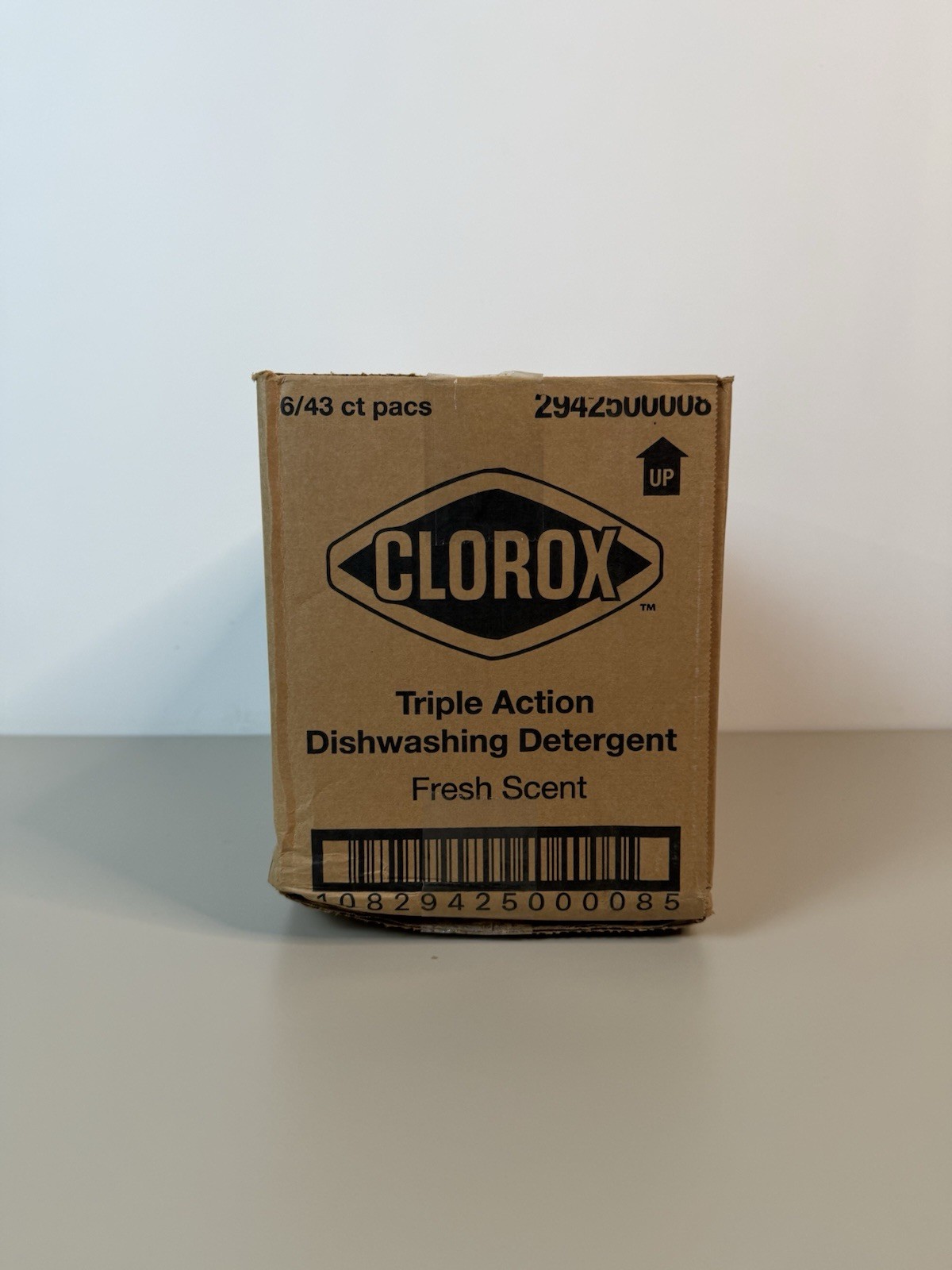 6 PACK – Clorox Triple Action Dishwasher Detergent PacsFresh 43CT