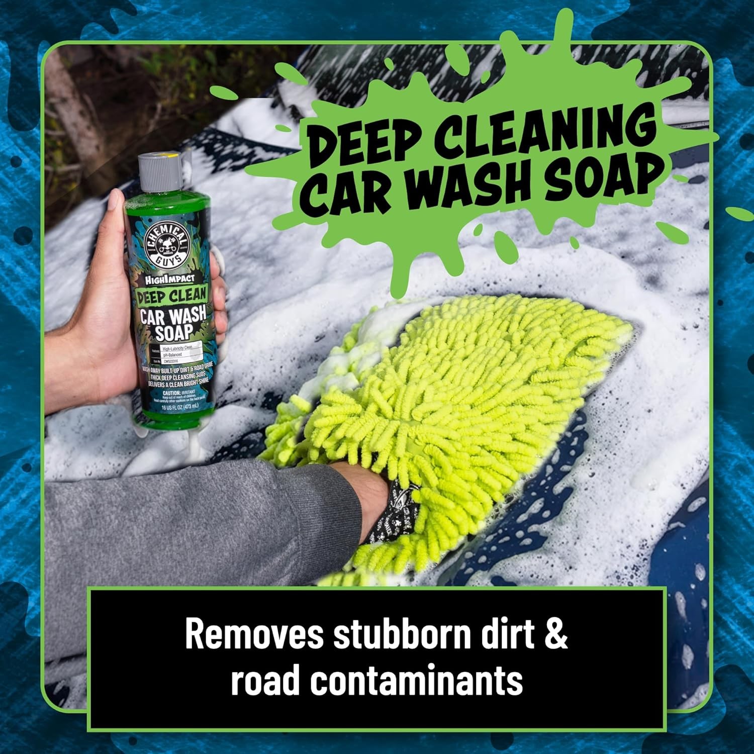 Chemical Guys High Impact Car Wash Soap Deep Cleaning Vehicle Shampoo