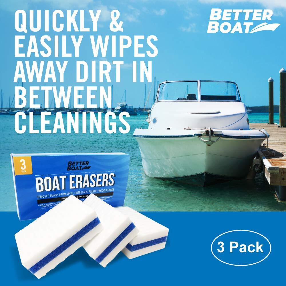 Premium Boat Scuff Erasers | Boating Accessories Gifts For Cleaning Boat Accesso