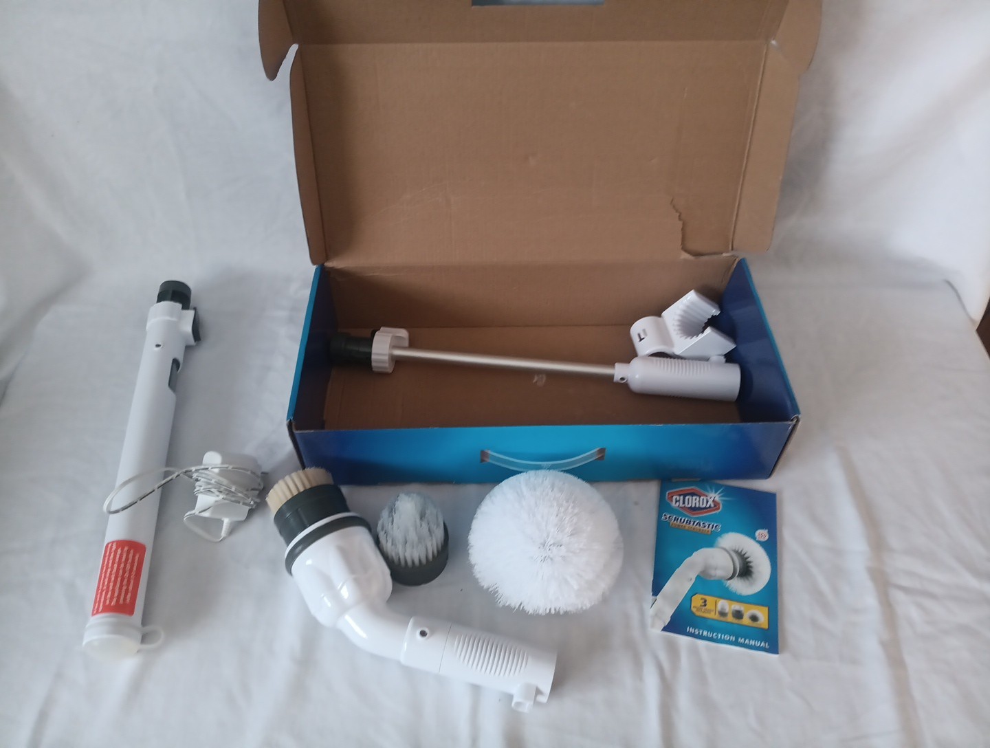 Clorox Scrubtastic Power Scrubber Cordless Rechargeable Scrubber