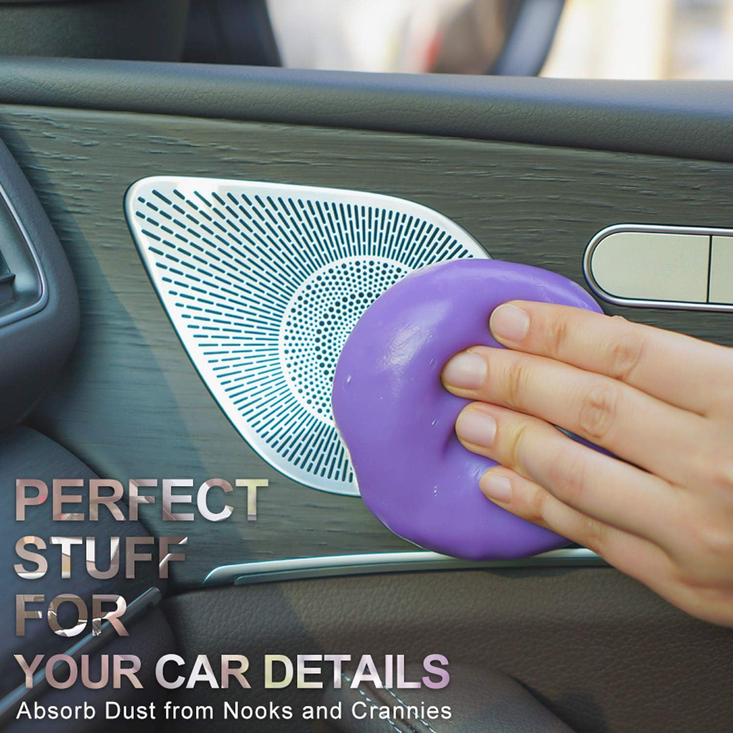 TICARVE 2Pack Cleaning Gel for Car Cleaning Putty Car Slime for Cleaning Car