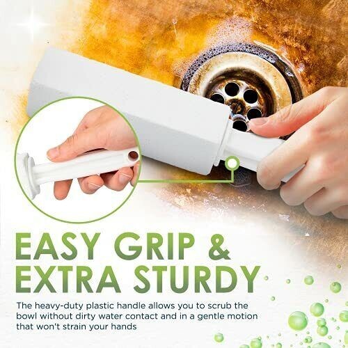 Powerstone Powerhouse Pumice Toilet Bowl Cleaning Stone with Handle (2-Pack) –