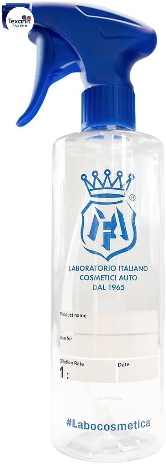 Graduated Bottle with Trigger Sprayer | Five Pre-Printed Dilution Ratios | Preci