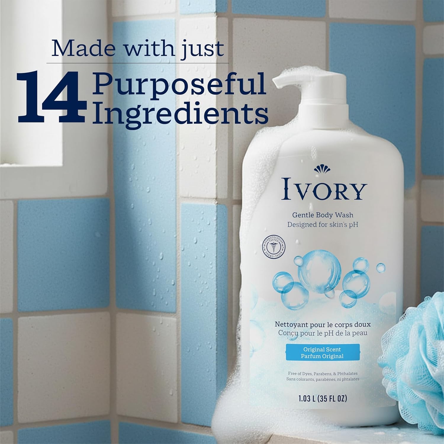 Body Wash, Designed for the Whole Family, Gentle Formula, of Dyes Heavy Perfumes