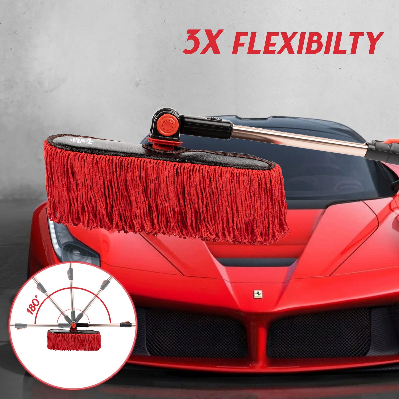 Car Duster Exterior Scratch Freesoft Car Brush Kit For Cartrucksuvrv And Motorcy