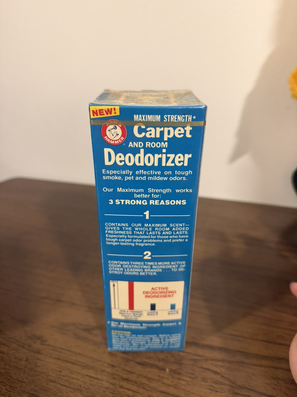 Arm & Hammer Floral Scent Carpet and Room Deodorizer Tough Odors 21oz Box Sealed