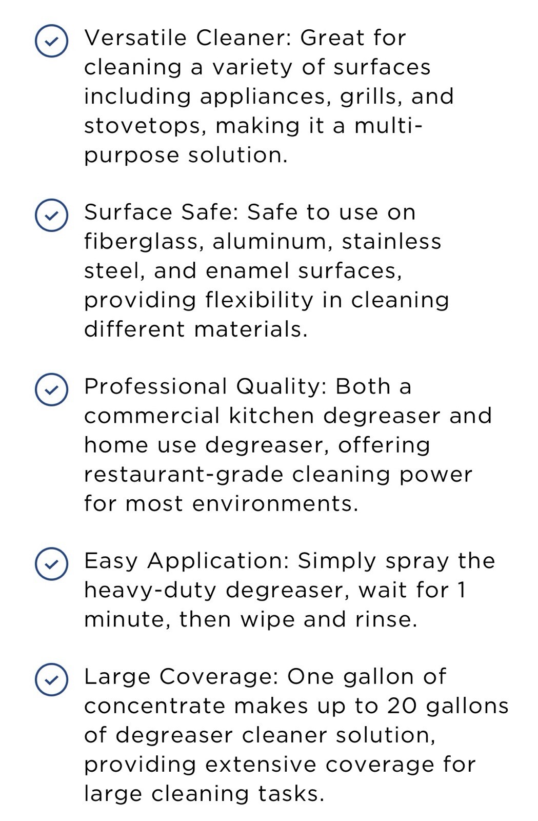 ZEP Heavy-Duty Citrus Degreaser & Cleaner – Kitchen/Grease/Oil/Adhesives – 1 Gal