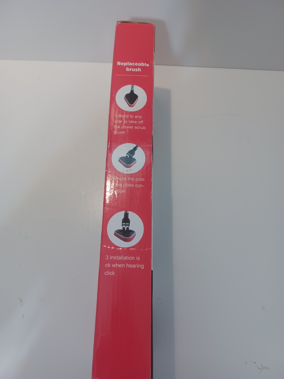 Adjustable Handle Tub & Tile Scrubbing Brush Extends 46″ 3 In 1 NEW Item#1249