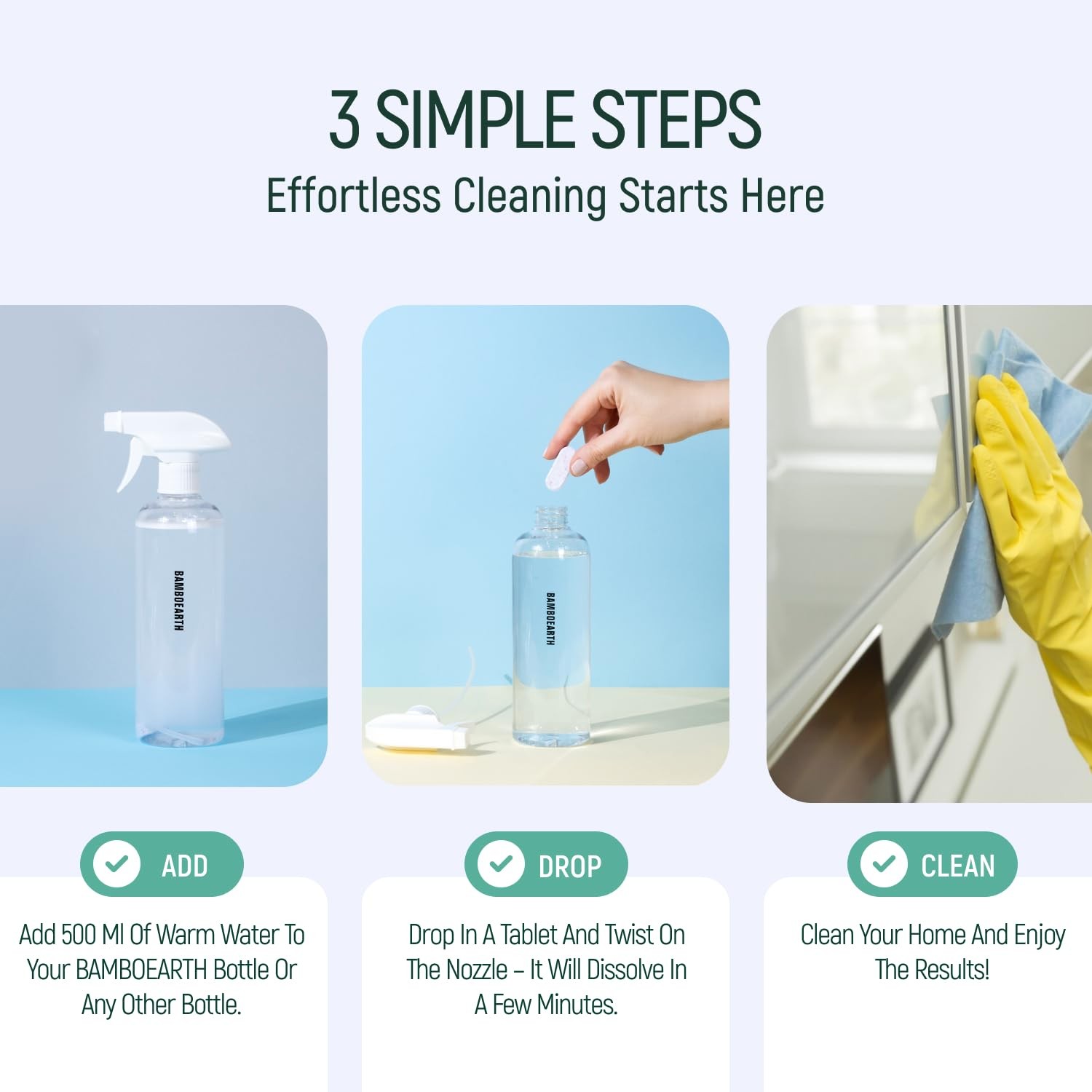 12 Pack Natural Multi-Purpose Cleaner – All Surface Multipurpose Cleaning Tab…