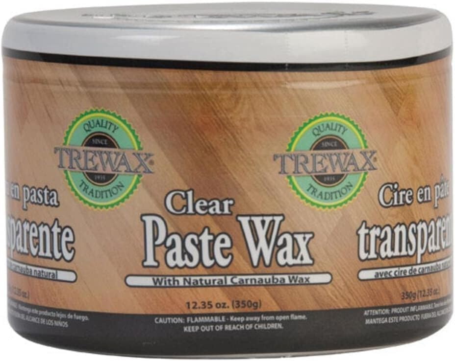 Clear Finish Paste Wax with Carnauba – 800 Sq. Ft. Coverage for Elegant Homes
