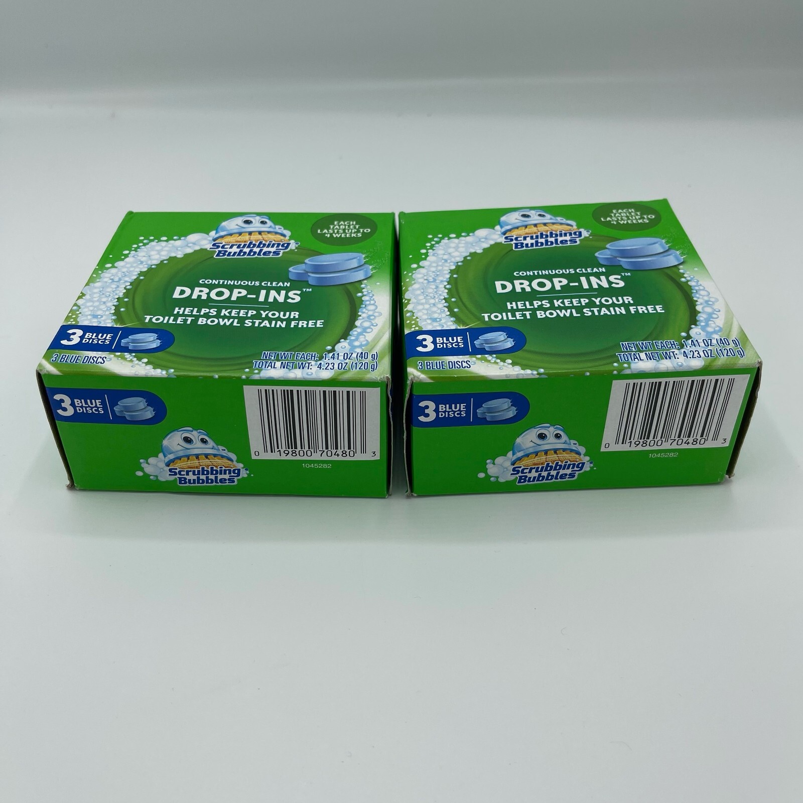 Scrubbing Bubbles Cleaner Drop In Tablets For Bathroom Toilet 2-3 Count Boxes