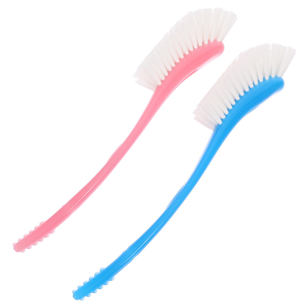 2PCS Cup Brush Practical Feeding Bottle Brush Vacuum Cup Cleaning Brush