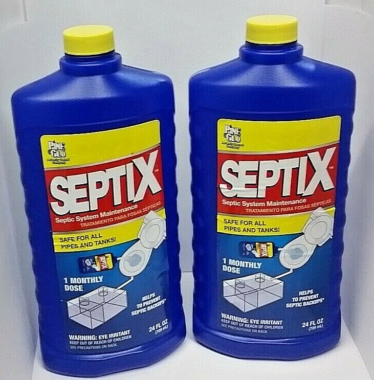 ( LOT of 2 ) Septix Treatment Septic Tanks & Systems 24 Oz each