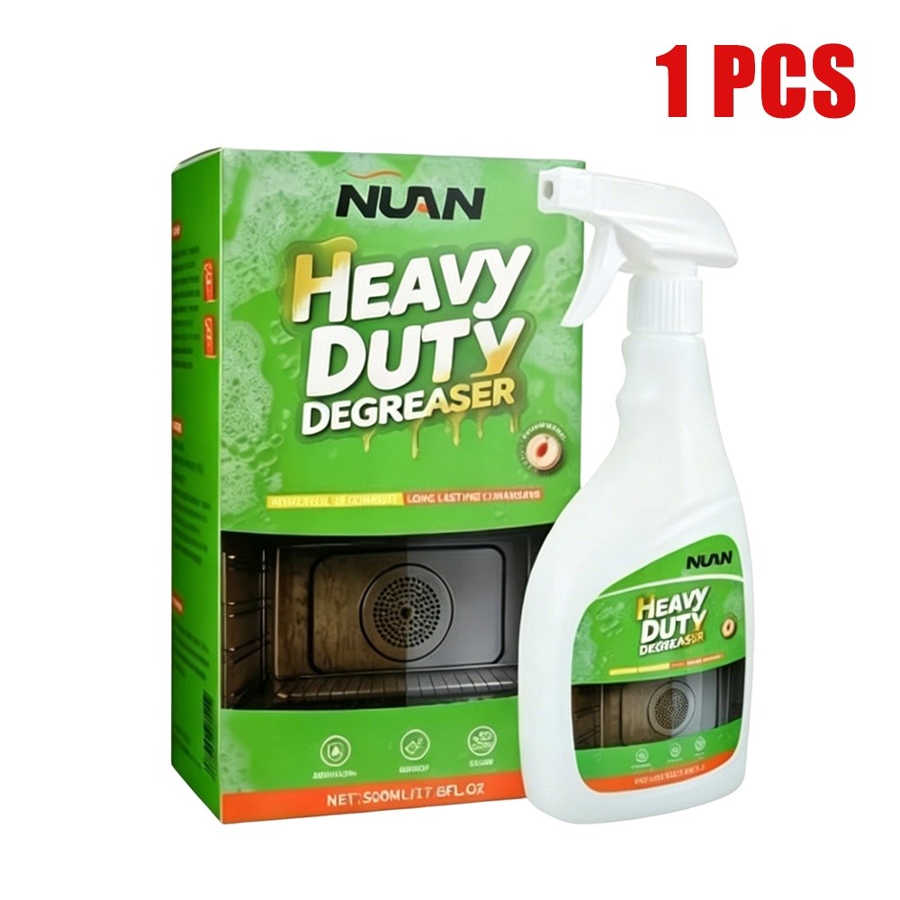 1/2pcs 500ML Heavy Duty Degreaser Kitchen Cleaner, Cleaning Spray for Home Chefs