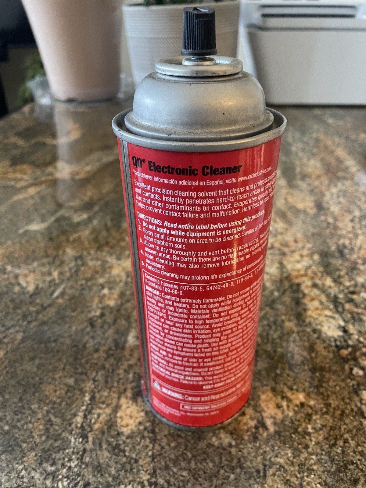 Electronic Contact Cleaner Spray Best Quick Drying Fix CRC QD Corrosion Debris11