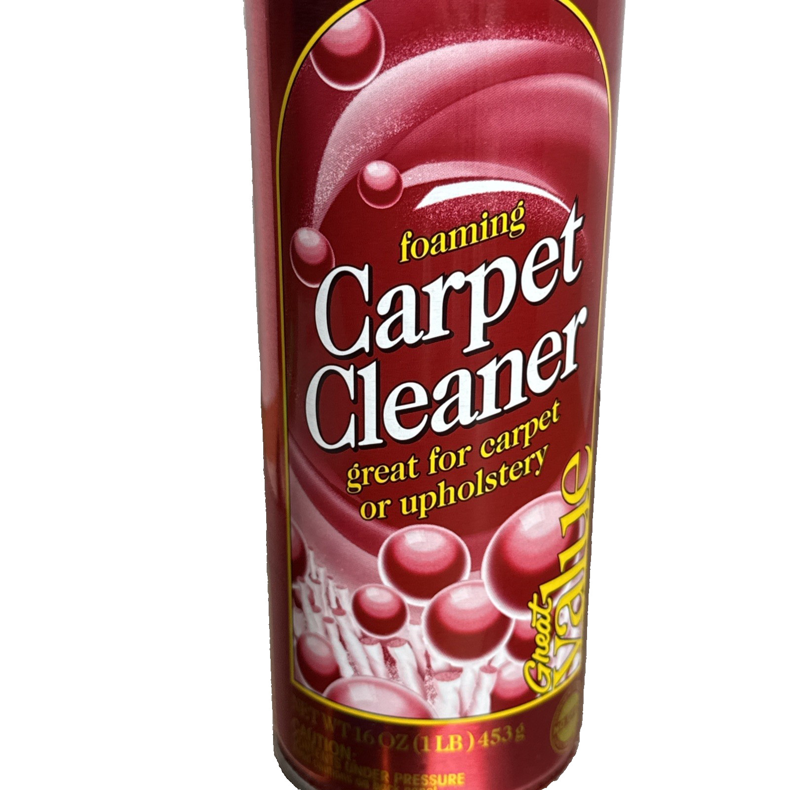 Vintage Foaming Carpet Cleaner Great Value Brand New …pantry Prop