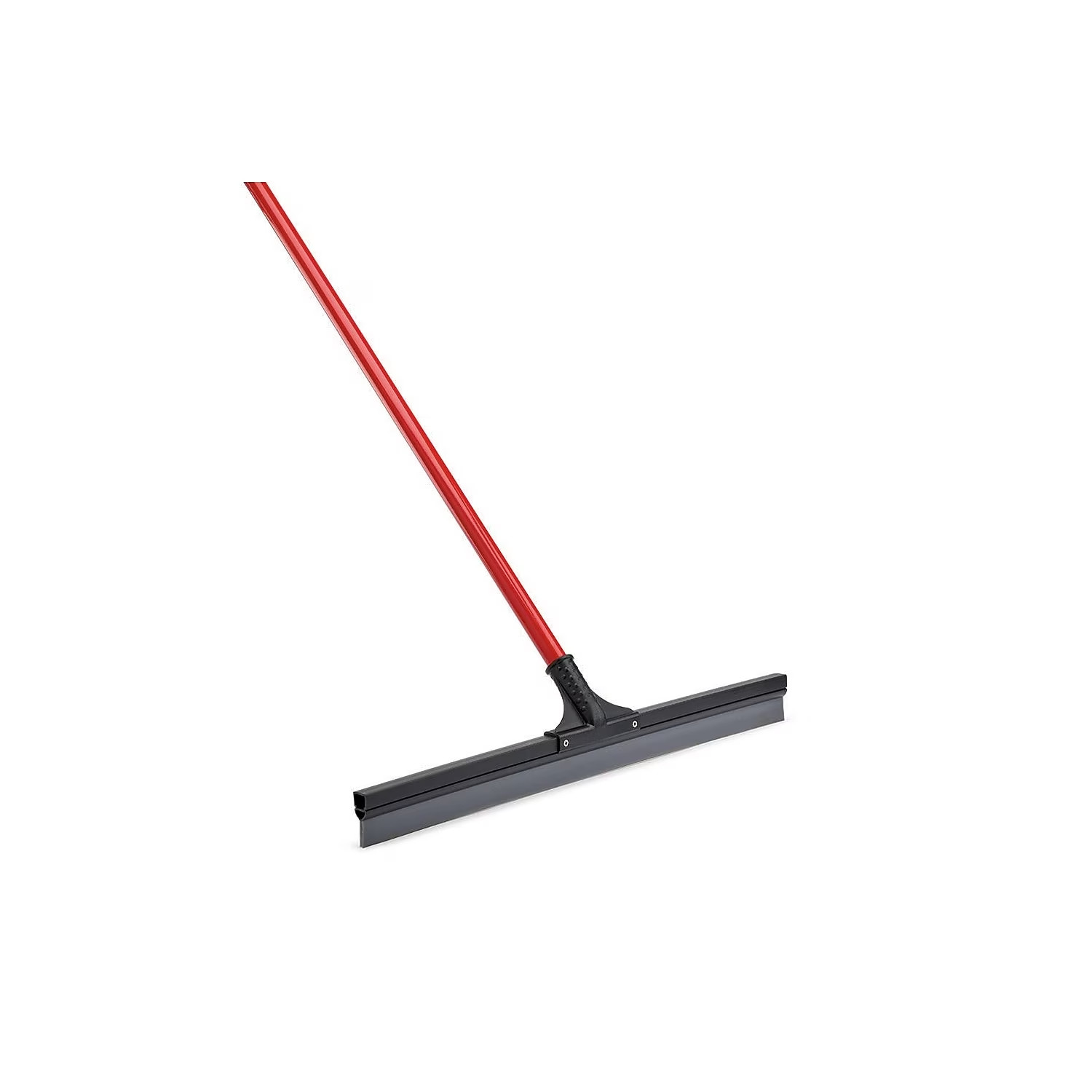 Libman High Power Commercial 24″ Rubber Flex Blade Floor Squeegee Red Steel Hand