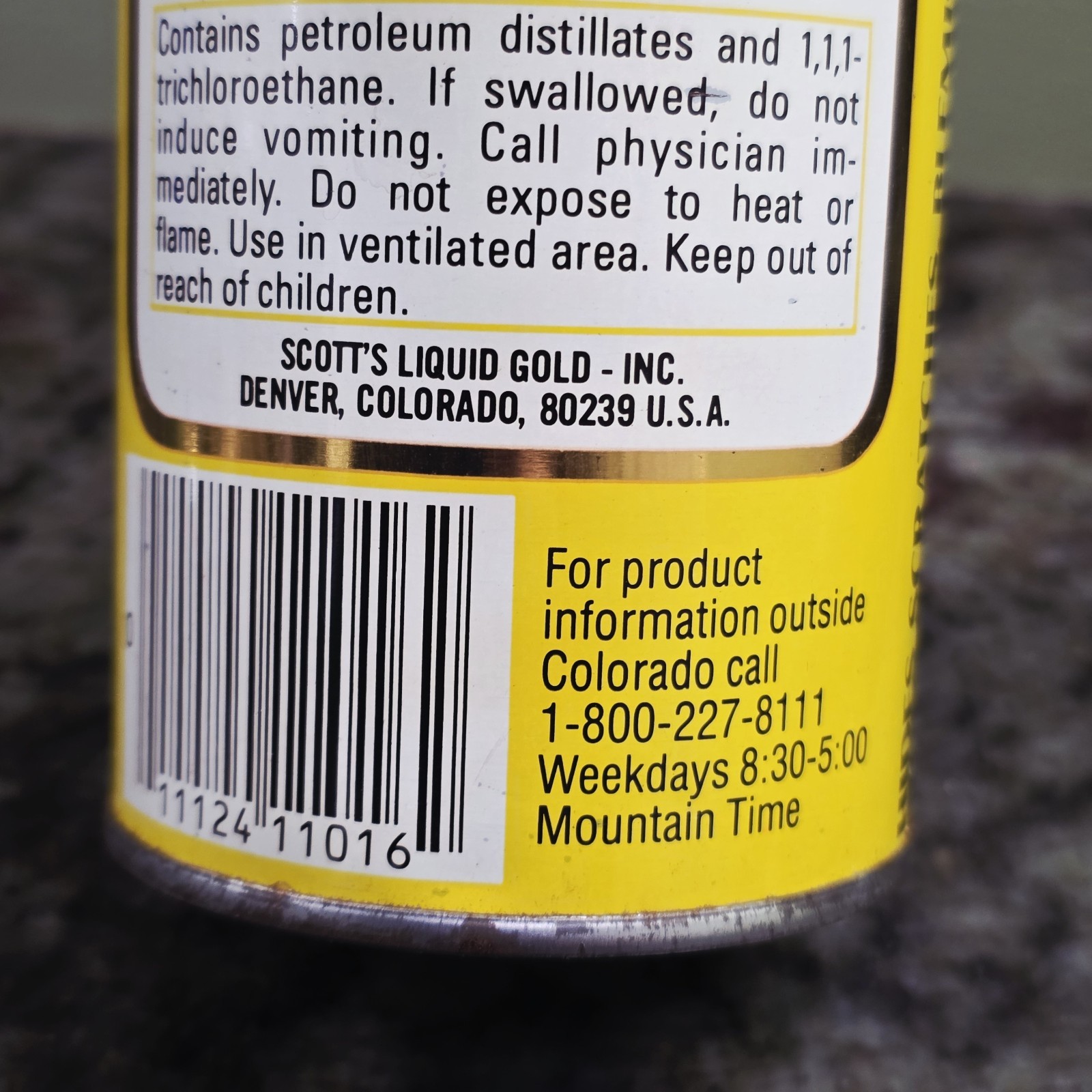 Scott’s Liquid Gold Pourable Lemon Scent Vintage Wood Cleaner Preservative