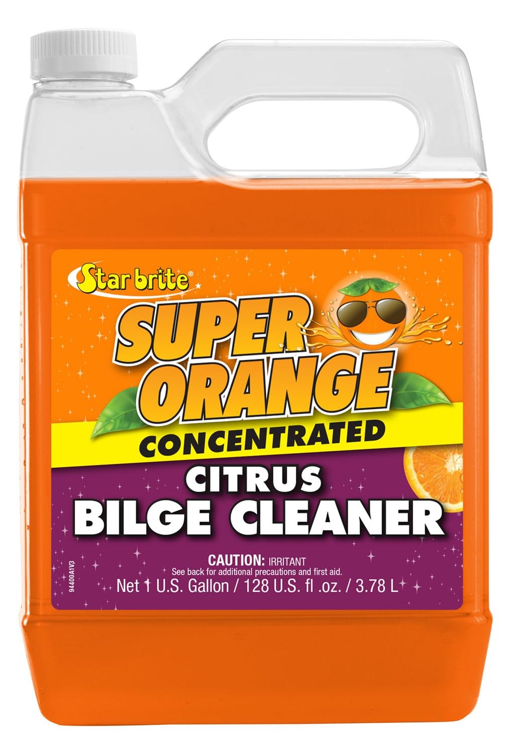 BRITE Super Orange Citrus Bilge Cleaner – Simple & Easy to Use – Pour In, Run Bo