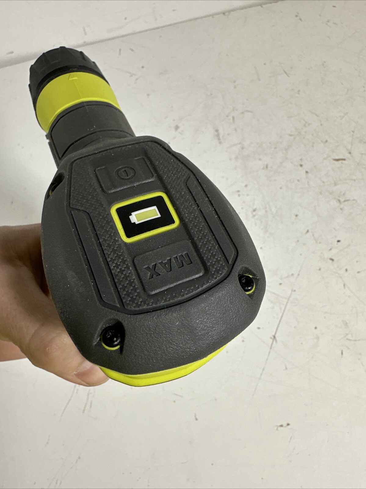Ryobi Compact Size Power Scrubber Kit FVG51K Bare Tool No Battery Or Tip A-5