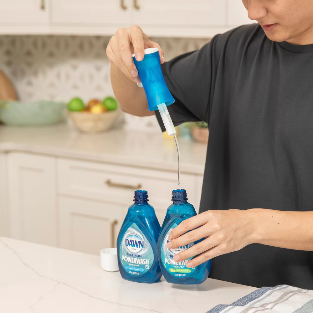 Dawn Platinum Powerwash Dishwashing Liquid Dish Soap Spray – Fresh – 16oz