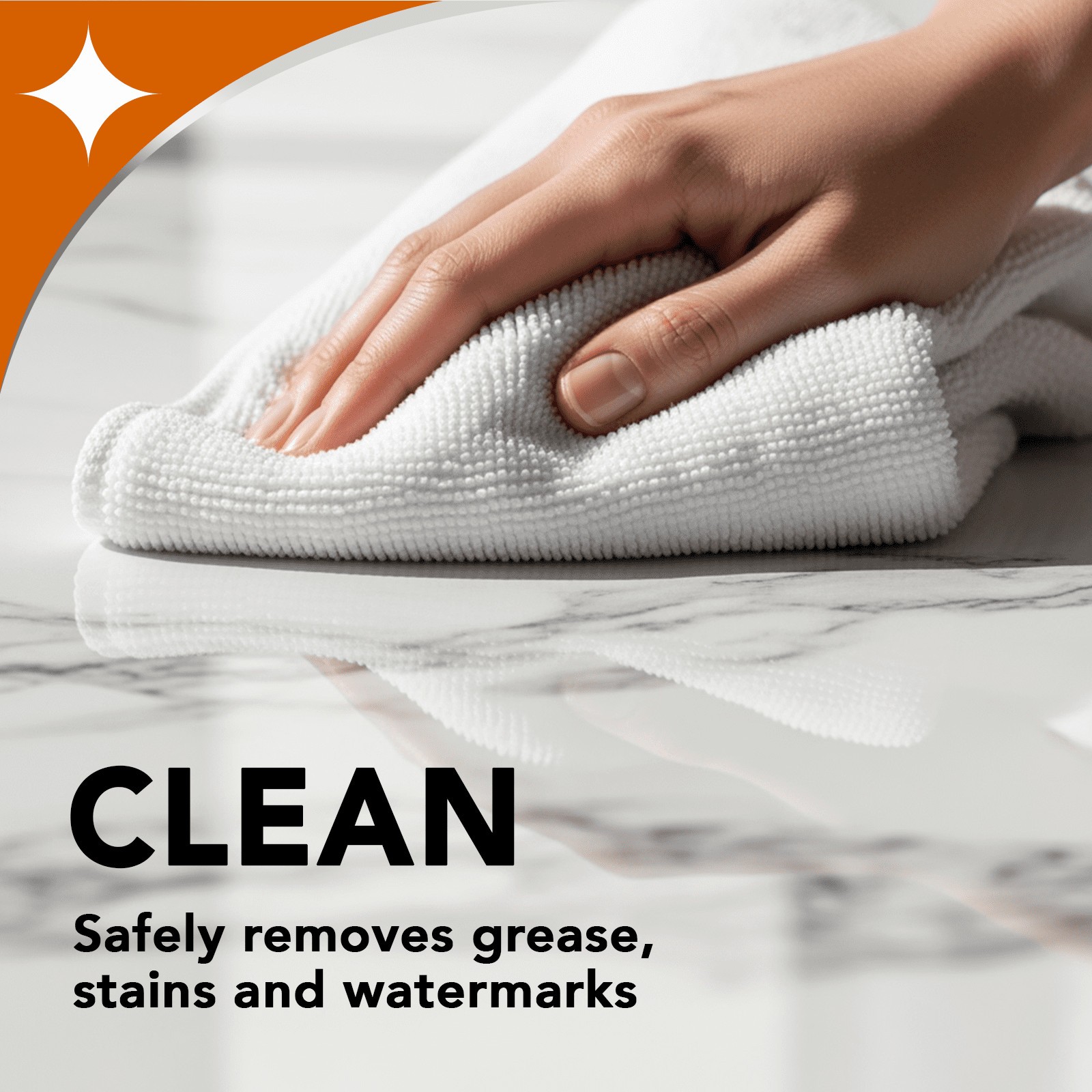 Countertop Cleaner Polish Protect Granite Stone 3 in 1 Durable Surface Formula