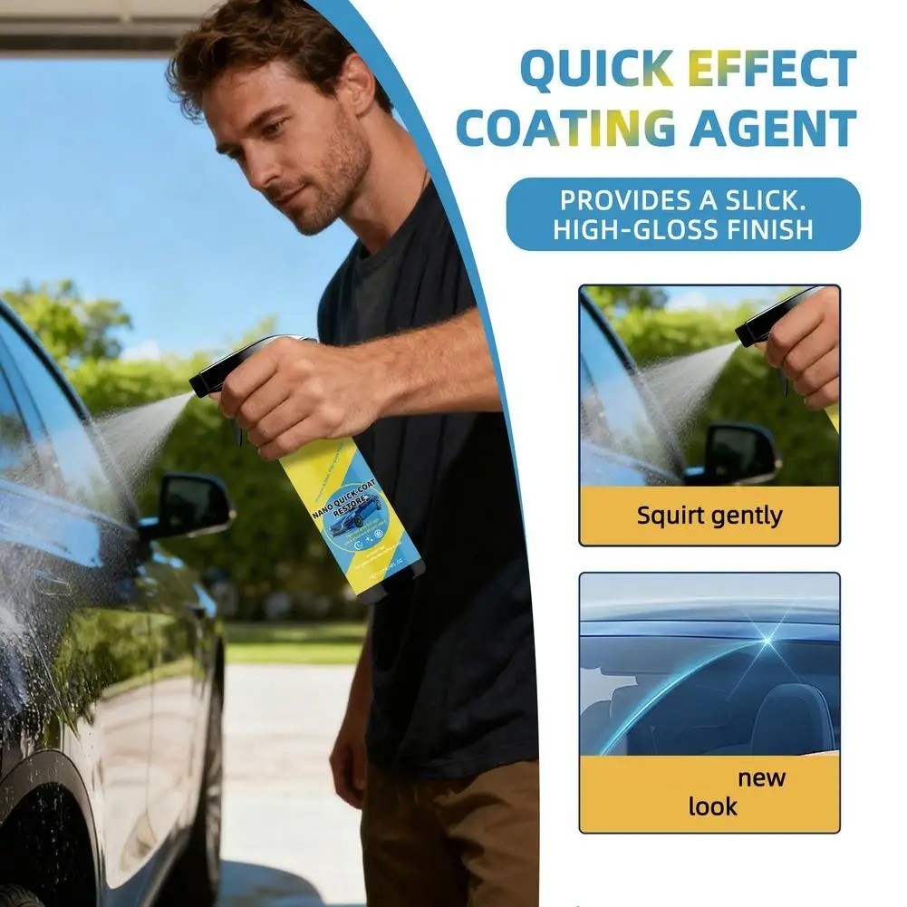 Nano Quick Coat Restore, 2026 Advanced Automobile Quick-Acting Coating Agent