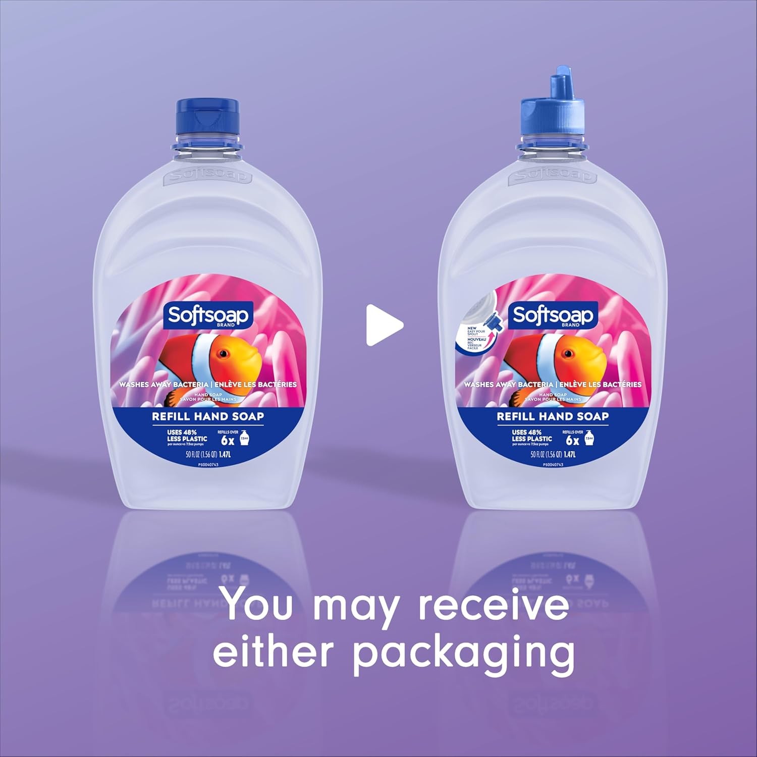 Aquarium Liquid Hand Soap, Kitchen and Bathroom Hand Soap, 50 fl oz Refill