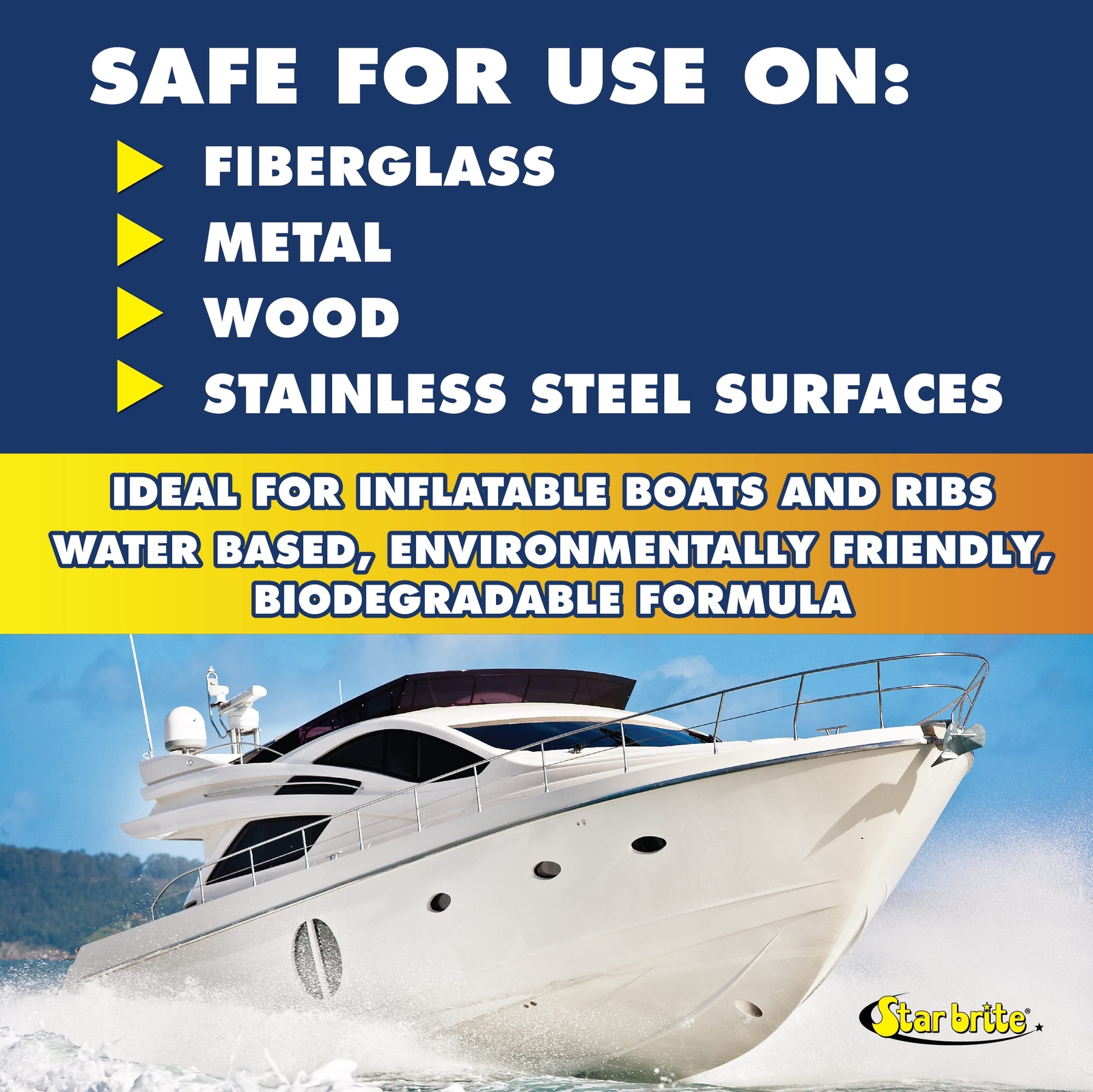 Star Brite Marine Boat Bottom Cleaner 32 Fl Oz Heavy Duty Hull Cleaner
