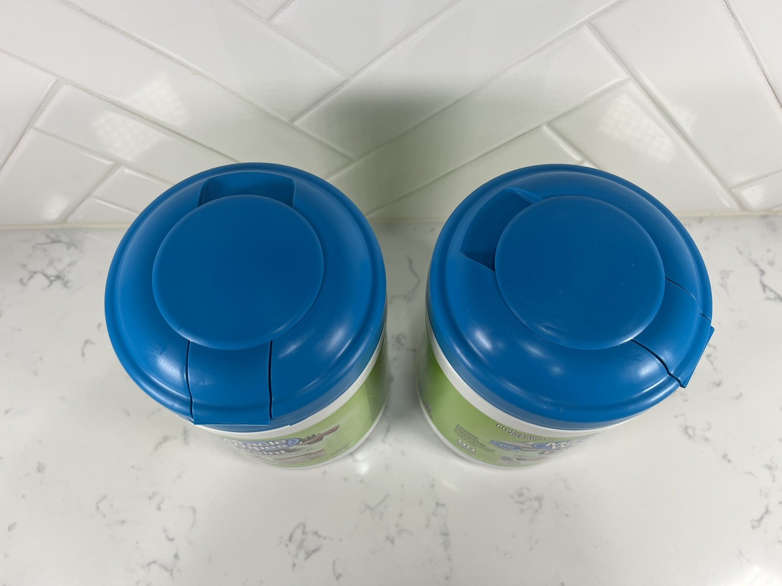 Lot of 2 Miracle Brands Paint Wipes – Textured Wet Wipes 180 Ct Total – 12″ x 6″