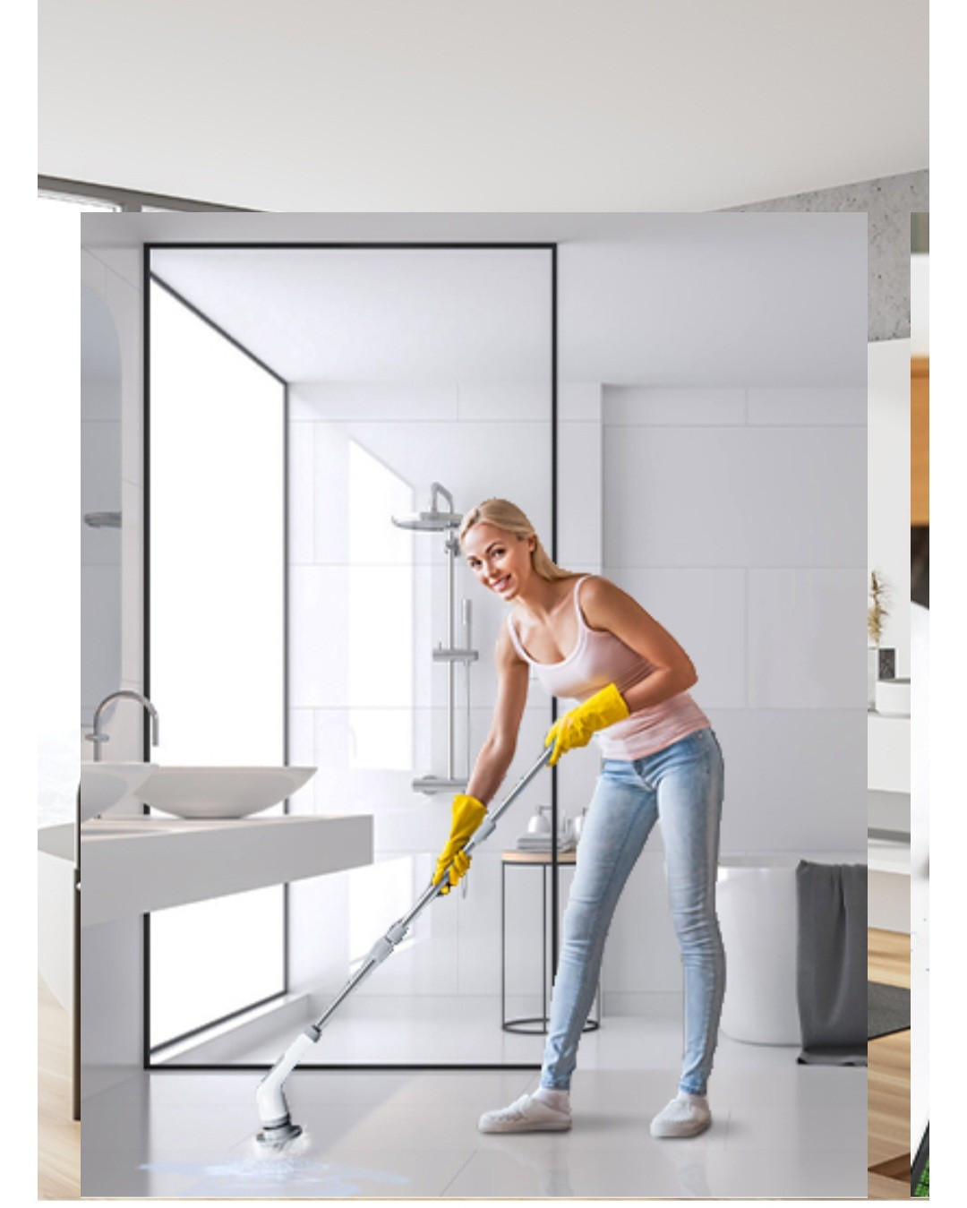 Highyes Electric Spin Scrubber 7-in-1 – Cordless, Waterproof, Rechargable NiB