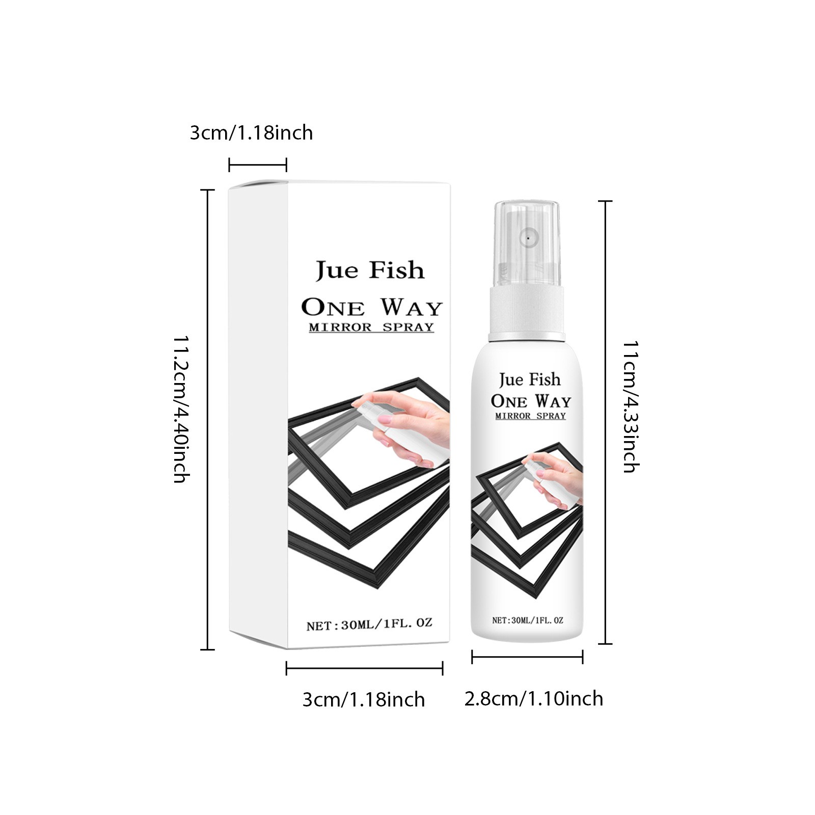 Reflective Window Spray, Window Spray for Home and Car, Glass Reflective Coating
