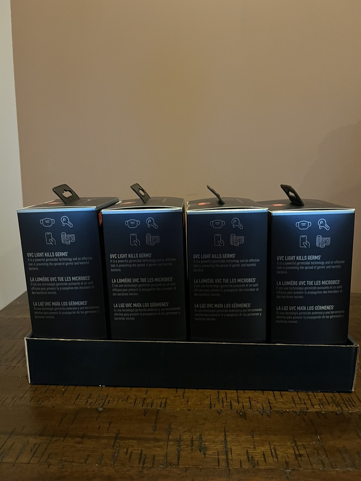 Globe UV-C Light  360 Degree Disinfectant Lamp NIB Bundle of 4