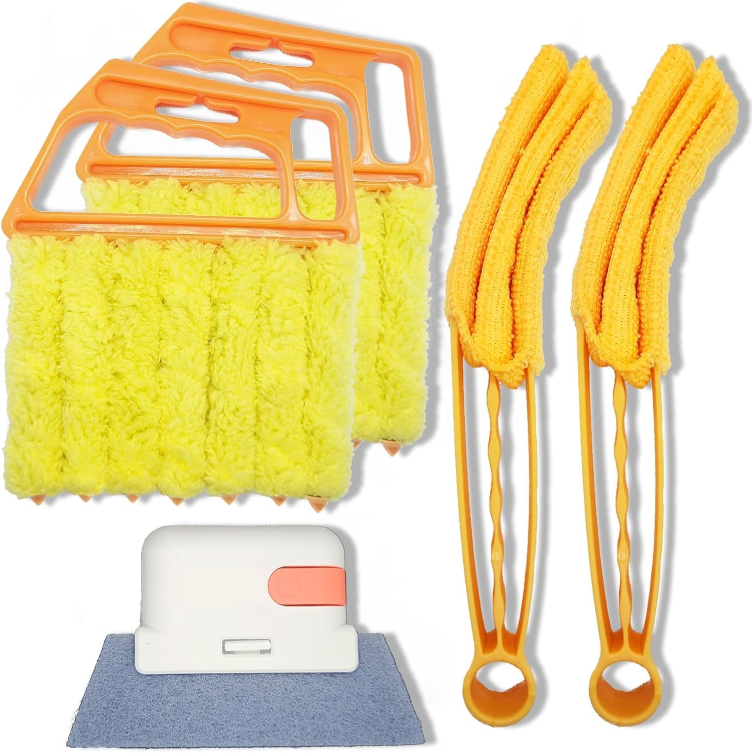 5Pcs Window Blind Cleaning Set, Washable dust Removal Cleaning Tools, air Vent C