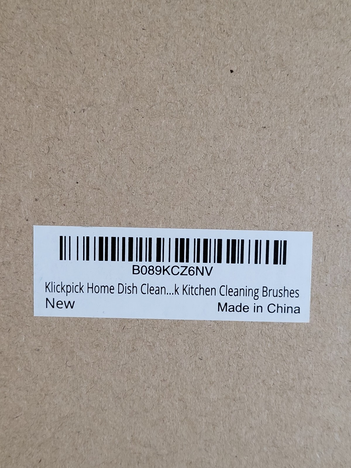 Klickpick Home Dish Cleaning Scrub Brush Scrubbing Brushes with Stiff Bristles