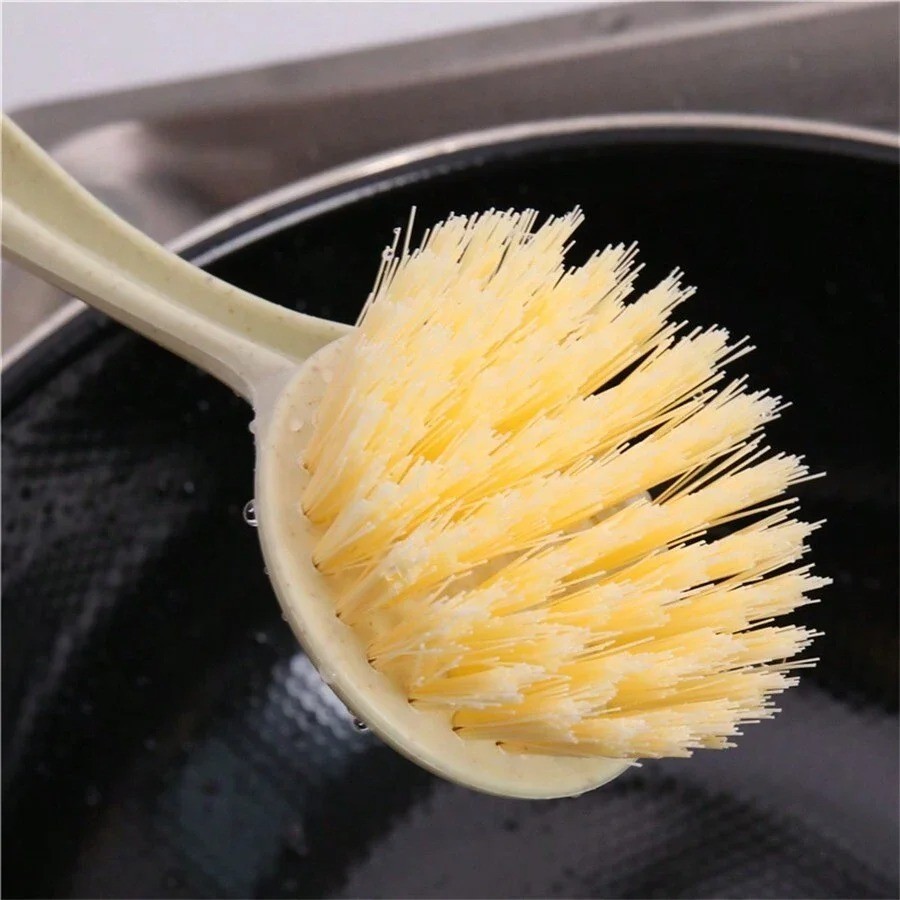 Cleaning Brush Kitchen Pan Washing Brush Oil-Resistant And Dish Sink Cleaning