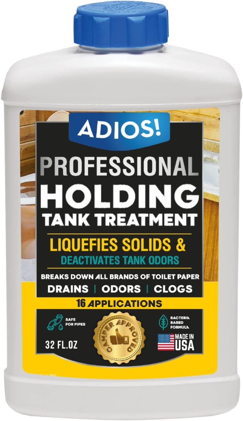 RV Holding Tank Treatment and Deodorizer – Digests Size: 32 Fl Oz (Pack of 1)